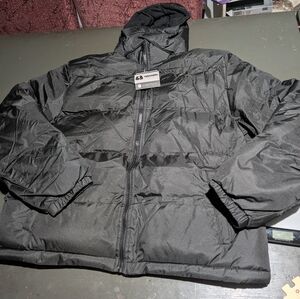 The Warming Project Size XL Men's Black Winter Jacket NWT